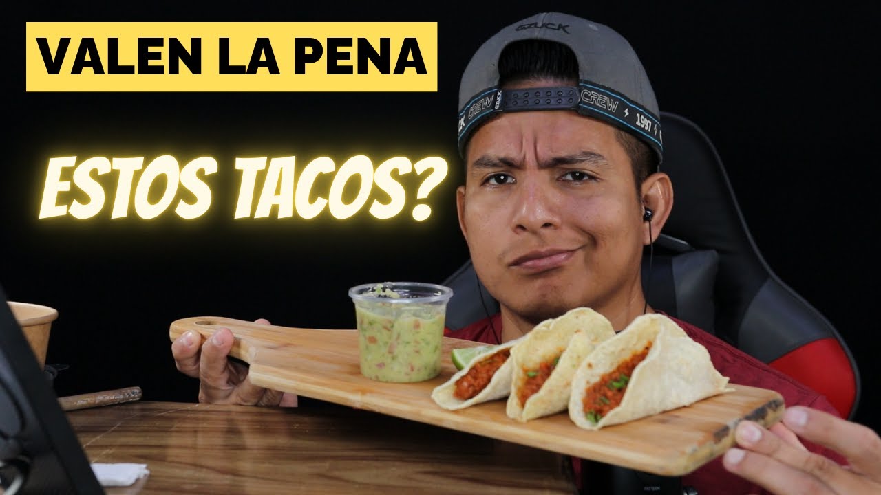 CALIFICANDO TACOS AL PASTOR - ASMR