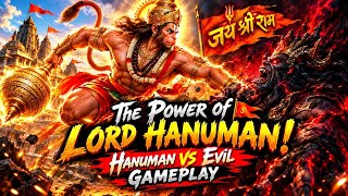 The Power of Lord Hanuman! 🚩 Hanuman vs Evil Gameplay #game #gaming #gameplay #video #trending  screenshot 2