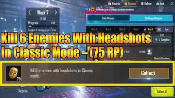 Kill 6 Enemies With Headshots In Classic Mode
