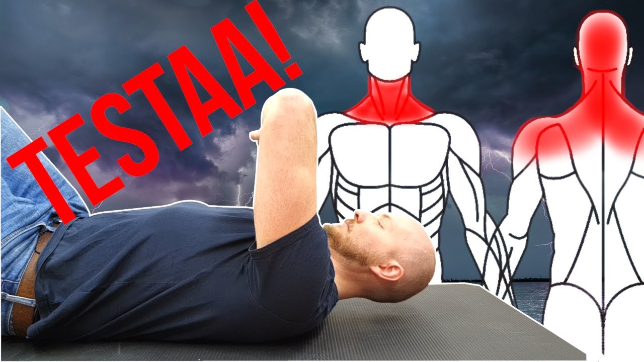 Testaa kotona ovatko heikot kaulan lihakset niskan ja hartian kipujen taustalla?