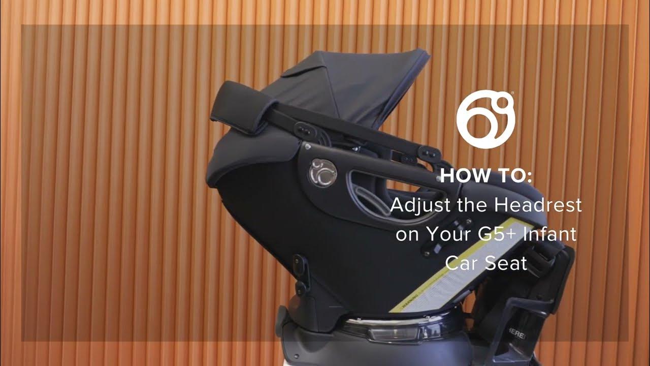 How to Adjust The Headrest and Harness on your G5+ Car Seat YouTube