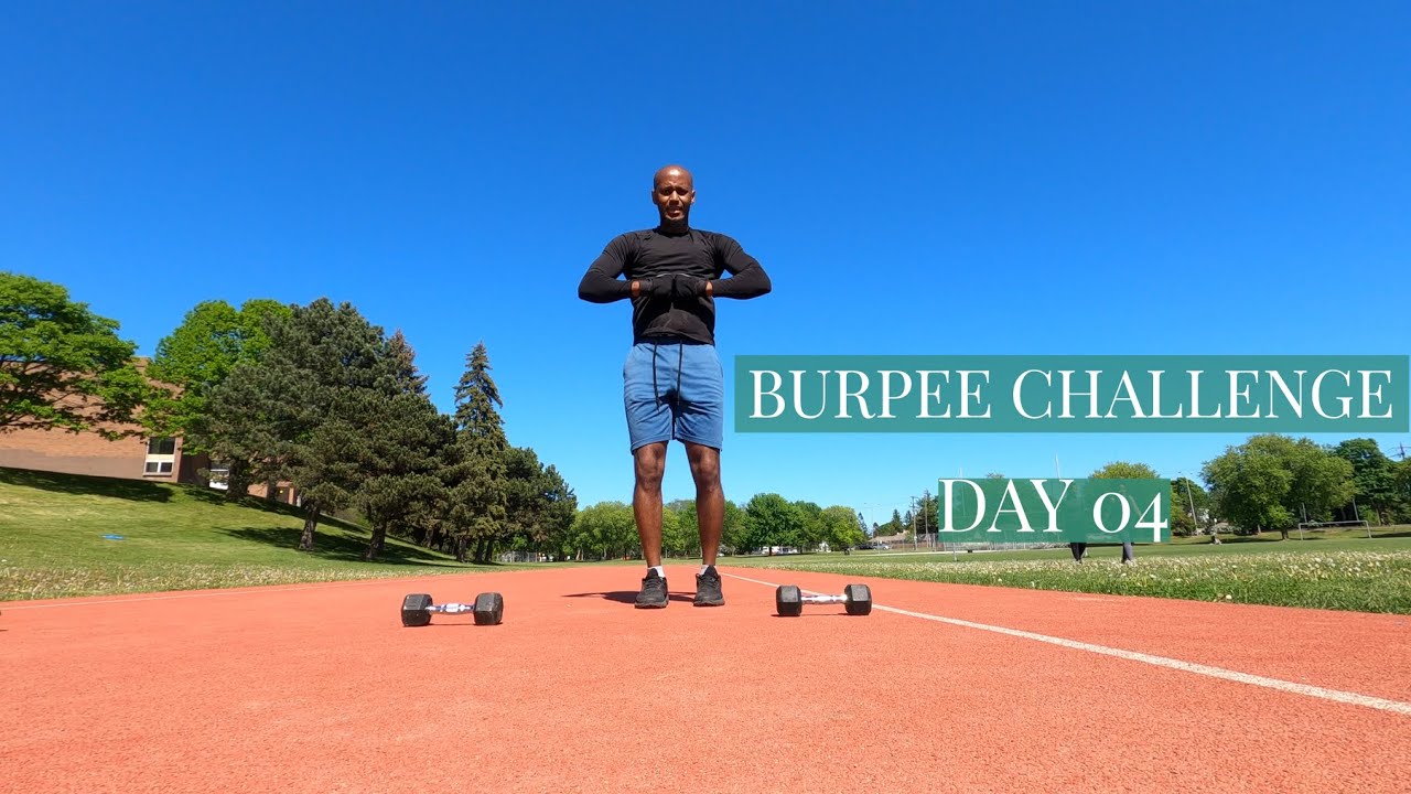 Day 4 Burpee challenge 35 onepump Burpees Morning Fatburner