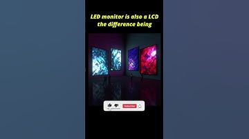 LED Monitor Explained in 30 Seconds | Computer Output Device | CS Wali Madam