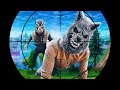 Werewolf Sneak Attack 11! Werewolf And Wendigo Nerf Fortnite Battle!