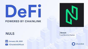 NULS and Chainlink Live Q&A: Blockchain Oracles for Next-Generation DeFi Applications