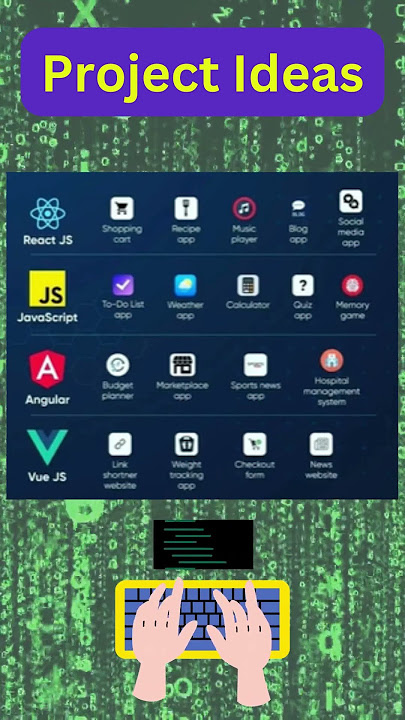 Unique Project Ideas for JS #js #projects #coding