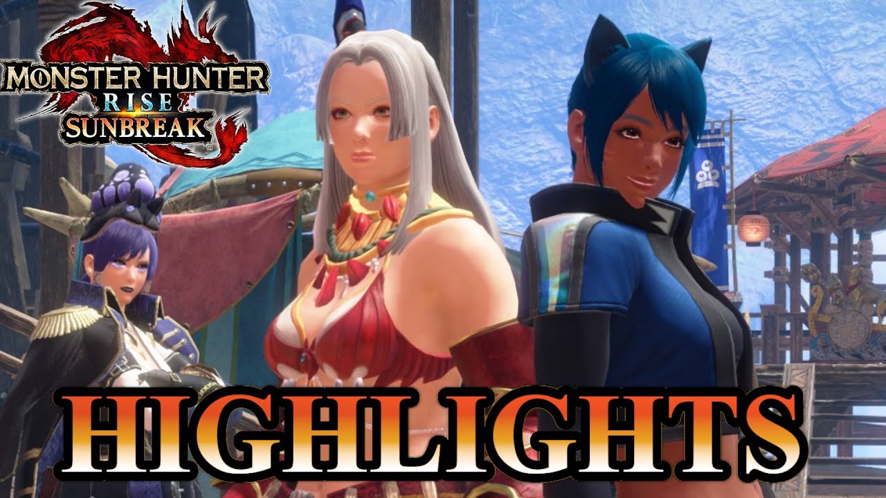 MONSTER HUNTER RISE HIGHLIGHTS