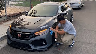 Vland 2020 style sequential headlight install on 2018 civic si