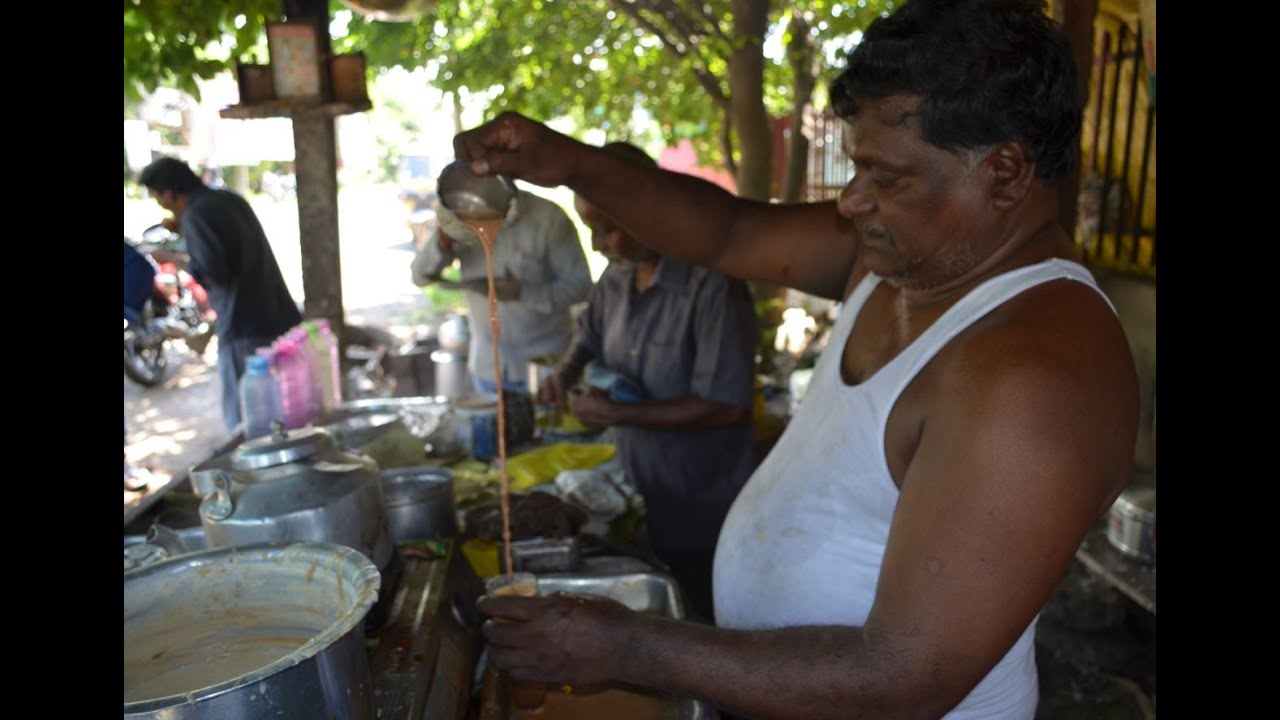 Tea Making Village Style | Indian Village Style Breakfast | Andhra Food | Street Byte