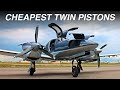 Top 5 Cheapest Twin-Engine Piston Aircraft 2022-2023 | Price Comparison