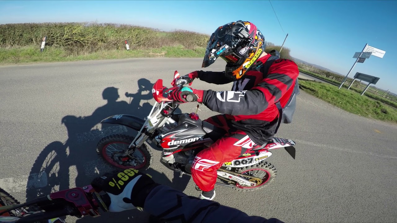 road legal pit bike YouTube
