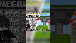 Minecraft PE Iron Farm Tutorial 🔥 1000+ Iron Per Hour