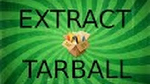 How To extract tar.gz files via the Linux Terminal