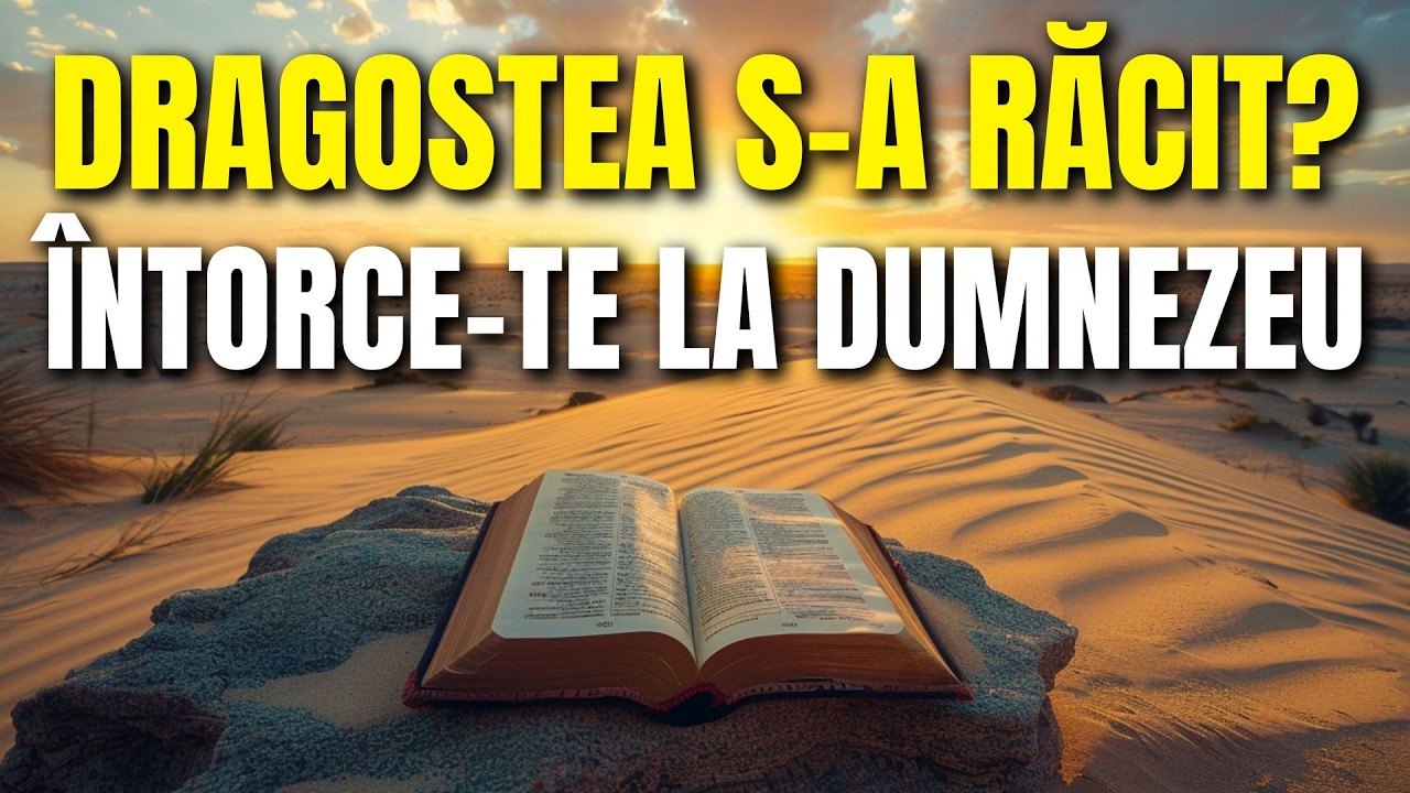 Reaprinde dragostea care s-a răcit: întoarce-te în brațele lui Dumnezeu în dimineața aceasta