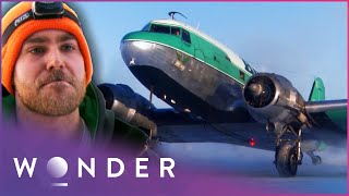 Rookie Pilot Nearly Crashes On The Runway | Ice Pilots NWT | Wonder