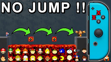Who Can Make It WITHOUT Jumping AND Using Every Move Only ONCE ? - Super Smash Bros. Ultimate