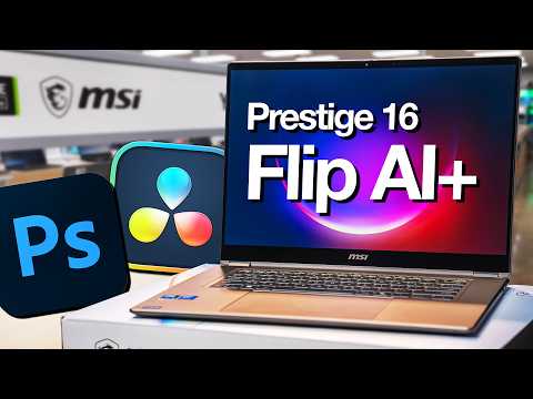 MSI Prestige 16 Flip AI+ Hands-On: My Favorite Laptop of the Year