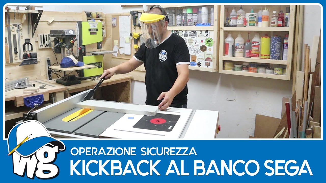 Operazione Sicurezza: Kickback al banco sega