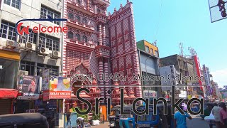 Jami Ul Alfar Mosque, Colombo, Sri Lanka  4K bluemaxbg.com