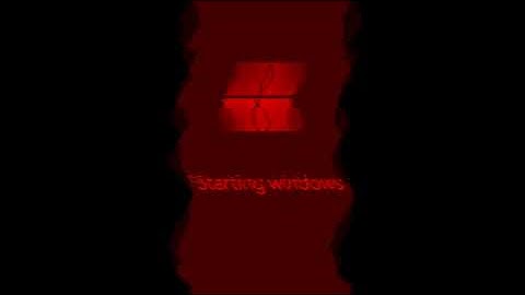 Windows 7 2022 edition startup screen AR Windows In Devil