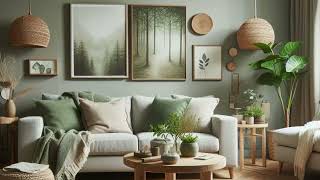 Grey and Green Living Room Ideas: Achieve Balance with Subtle Contrast!
