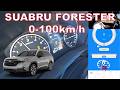 Subaru Forester 0 a 100km/h  (0-62MPH) y Frenado #dragy