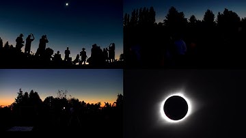 Solar Eclipse Totality Time Lapse - Aug 21 2017 - Idaho