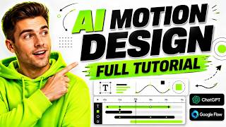 How to Make AI Motion Graphics with Google Flow + ChatGPT (FREE TUTORIAL)