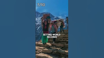 Sherpas are indigenous people known for their remarkable mountaineering skills.