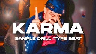 "KARMA" Central Cee X Melodic Drill Type Beat 2023 | Sad Flute Sample Drill Type Beat