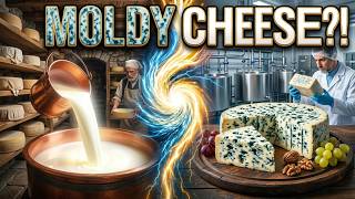 Inside a Premium Blue Cheese Factory – From Fresh Milk to Strong Aged French Cheese  Full Process