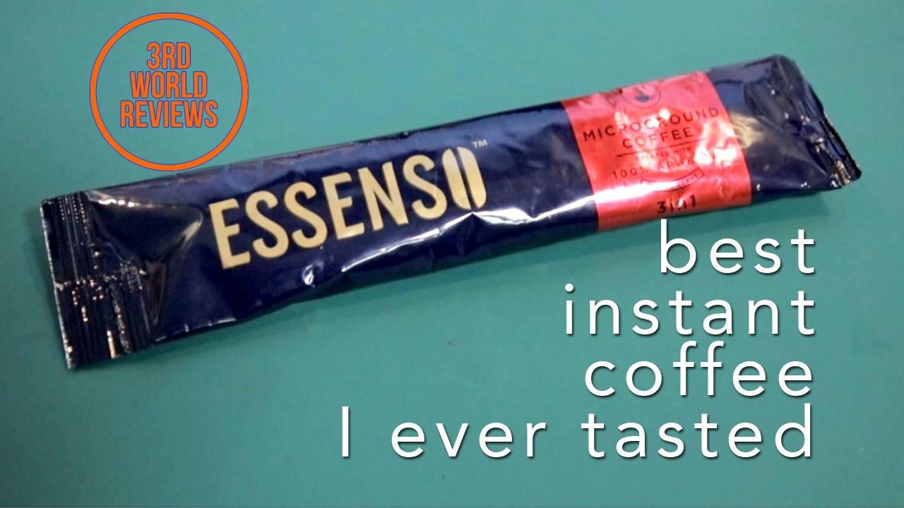 Essenso MicroGround Coffee Best instant Coffee? YouTube