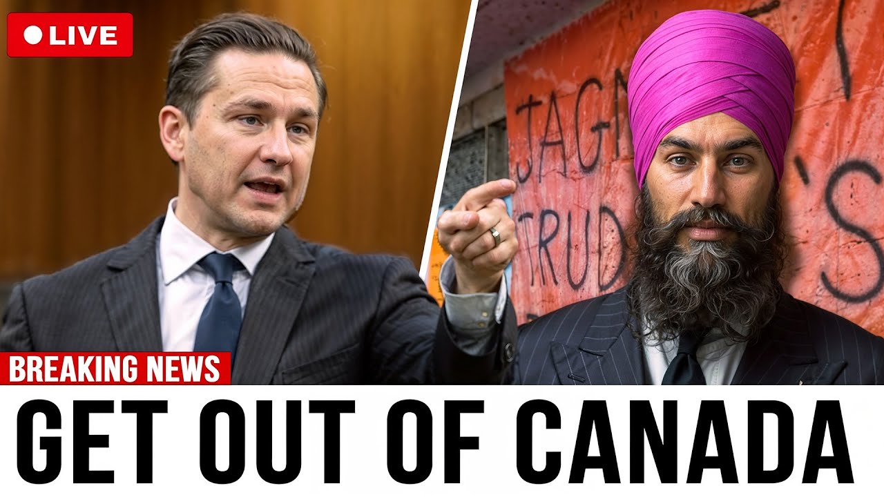 Jagmeet Singh HUMILIATED at his Burnaby Office after RACIST Attack on Pierre Poilievre Backfires!