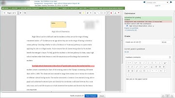 How to Grade Assignments in Moodle 3.1