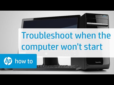 What to do When Your Computer Won't Start - From the Desktop with Kevin & Randy | @HPSupport