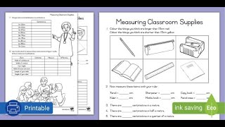 Measuring Length | Mathematics Grade 1 | Periwinkle