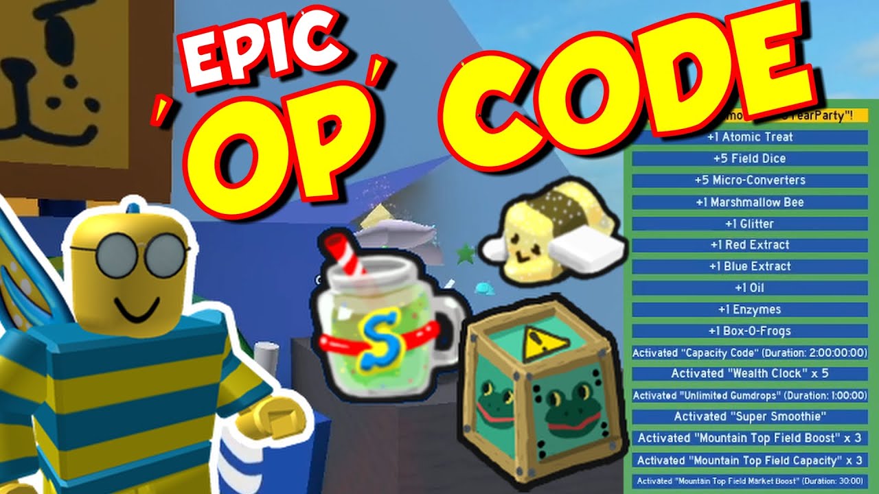 op-bee-swarm-simulator-code-epic-mountain-top-boosts-youtube