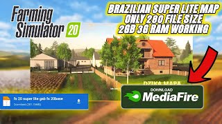 Super Lite Brazilian Map Mod In Fs20 || 2GB, 3GB Ram Working Map APK || Fs 20 || 4U Farming screenshot 5