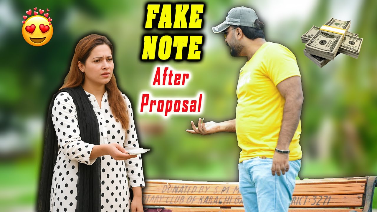Fake Note After Proposal Prank | Desi Pranks 2.O - YouTube