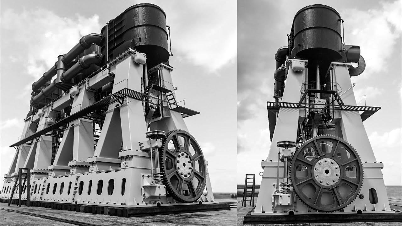 Rms Titanic Reciprocation Engine Build WIP Update YouTube