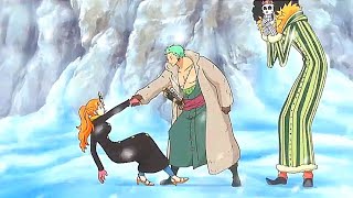 Zoro Helping Nami One Piece