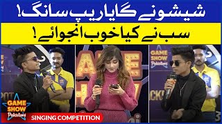 Singing Competition In Game Show Pakistani | Pakistani TikTokers | Sahir Lodhi Show | TikTok