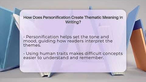 How Does Personification Create Thematic Meaning In Writing? - The Prose Path