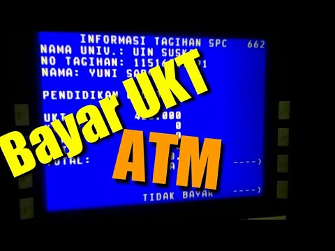 Video: Cara Membayar Layanan Utilitas Melalui ATM