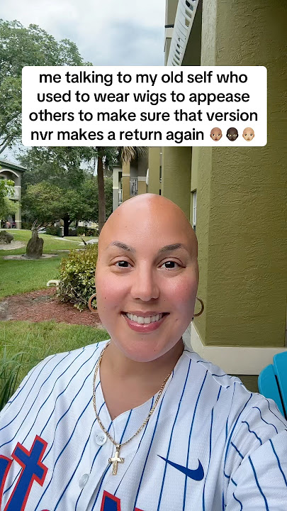 ✨for real the old insecure me is dead 💀 i’m a new creation that’s alive 🤍  #alopecia #fyp #foryou