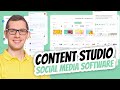 Contentstudio social media management tool  social media software zum posten analysieren  wachsen