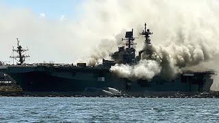 Украинские войска подбили русский десантный корабль - Война на Украине