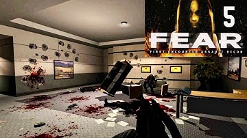 F.E.A.R. Part 5. Creepy offices. (Moderate Mode Campaign Blind)