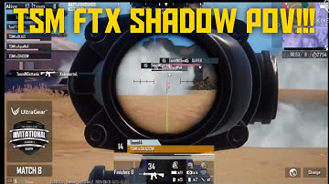 TSM FTX SHADOW POV |1 V 4 AGAINST IND.