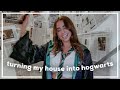 i turned my house into hogwarts & it went viral... | morgan yates